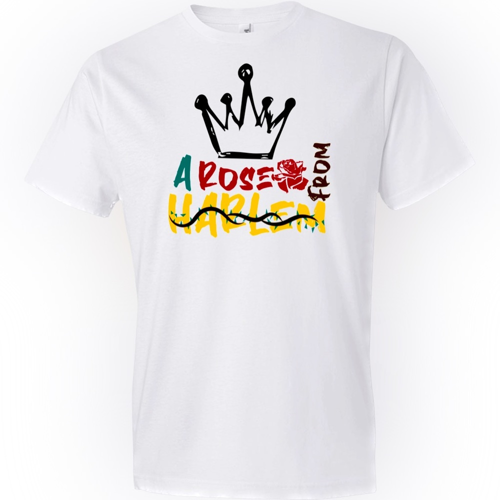 A Rose from Harlem Tee to match the Teyanna Taylor Air Jordan 1’s. Unisex